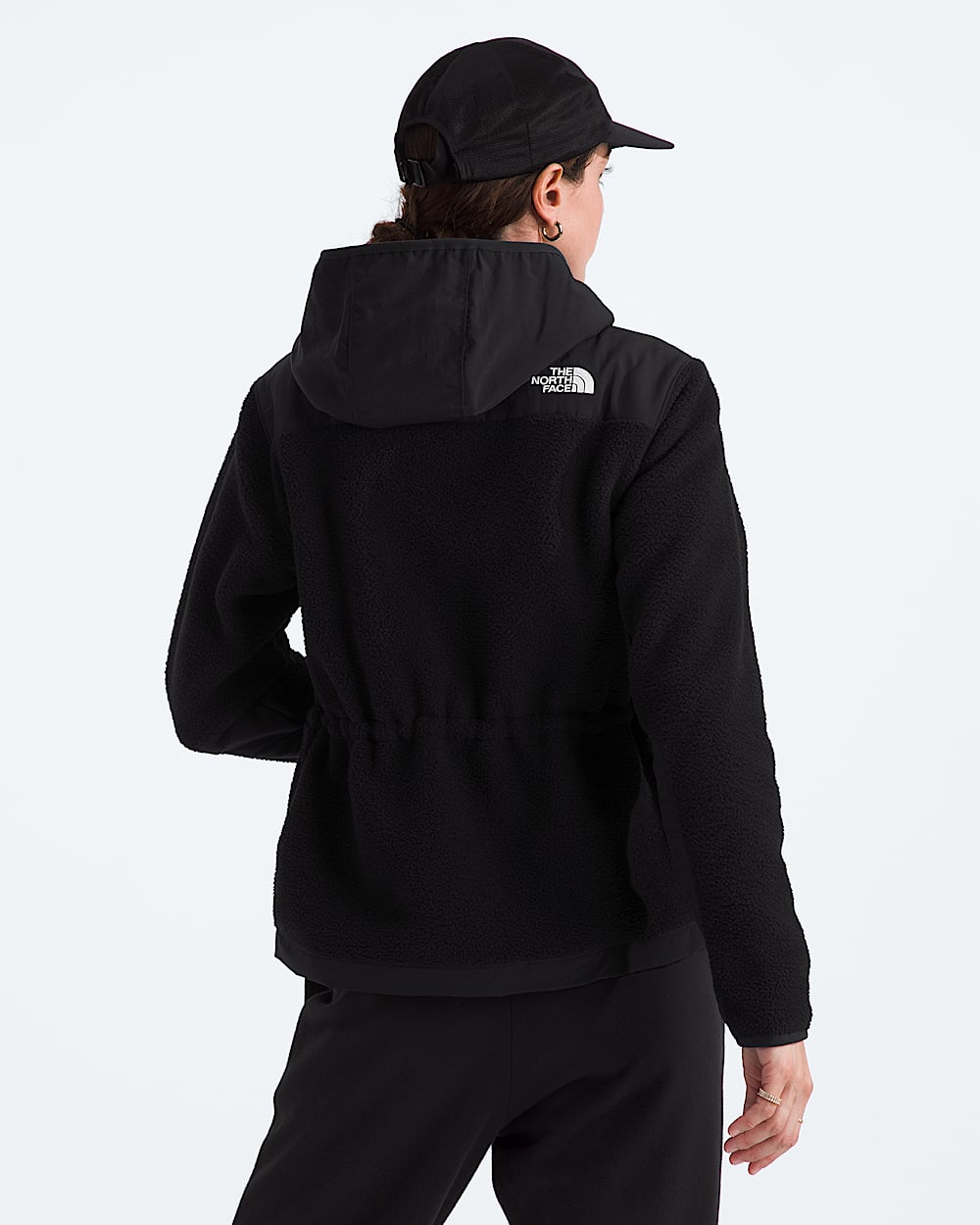 Womens Retro Denali Hoodie TNF BACK