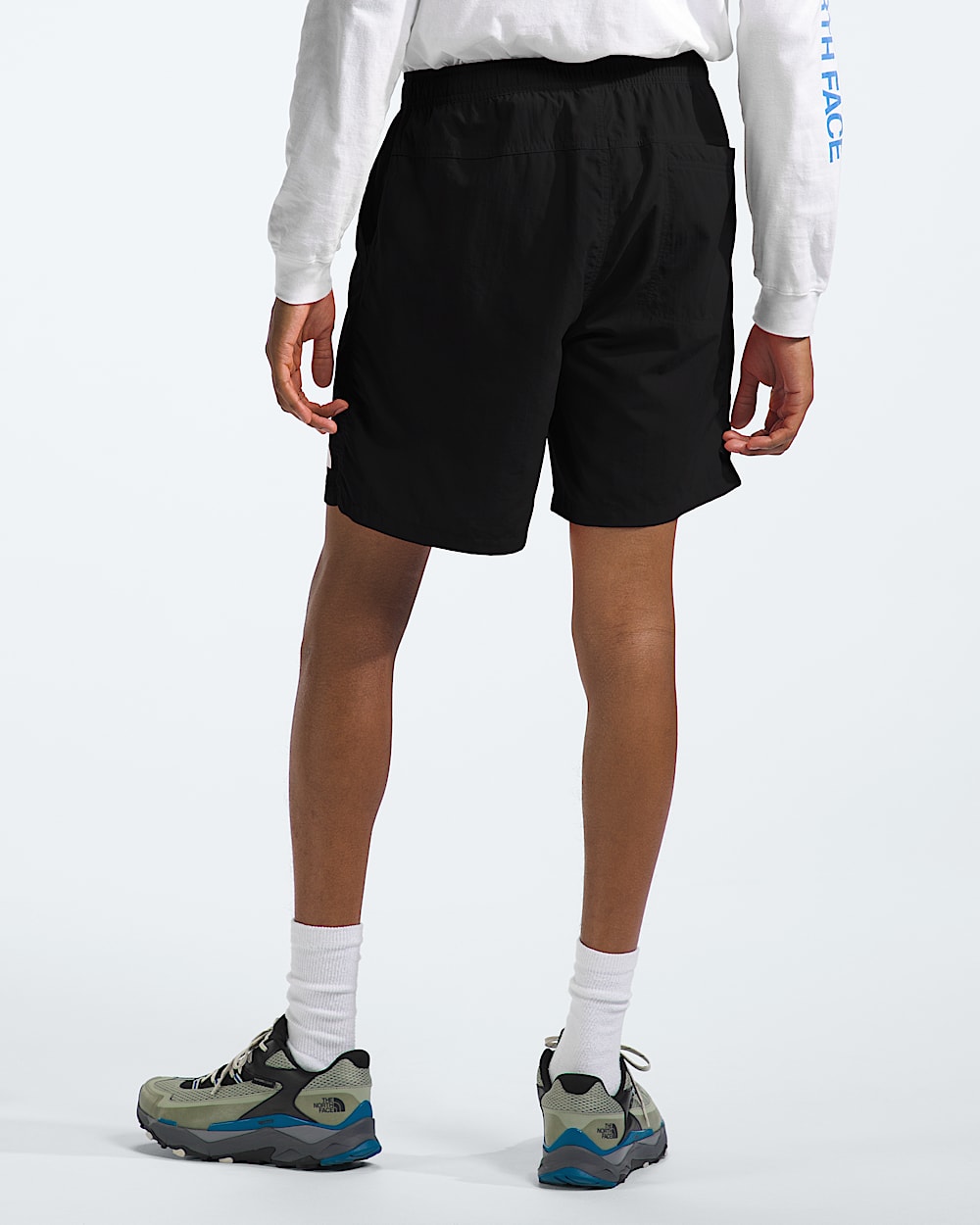 Mens Action Shorts 20 TNF BACK