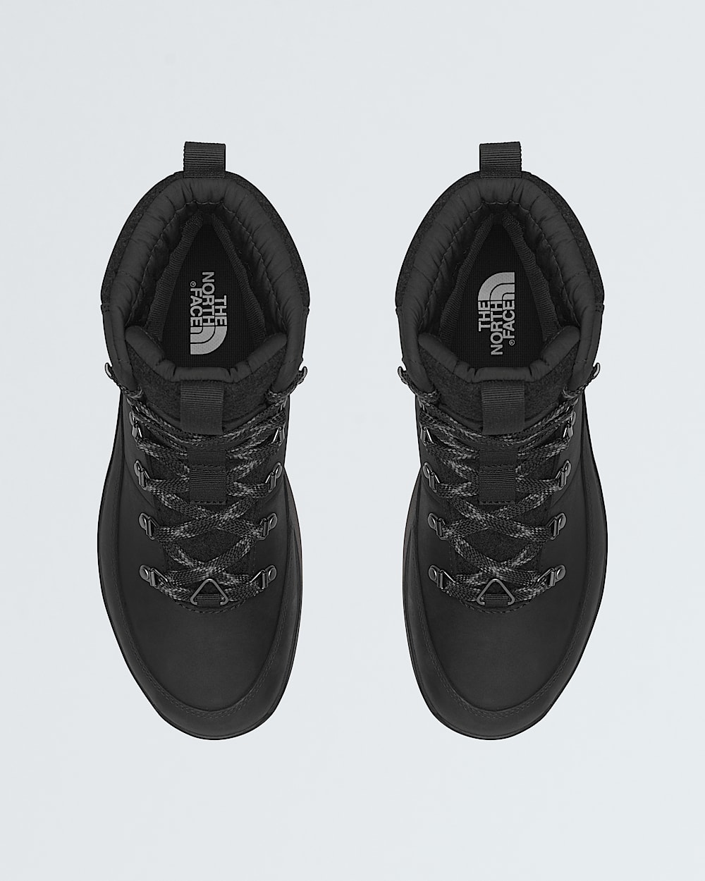Mens Bergen Leather Waterproof Boots TNF DETAILINSTEP