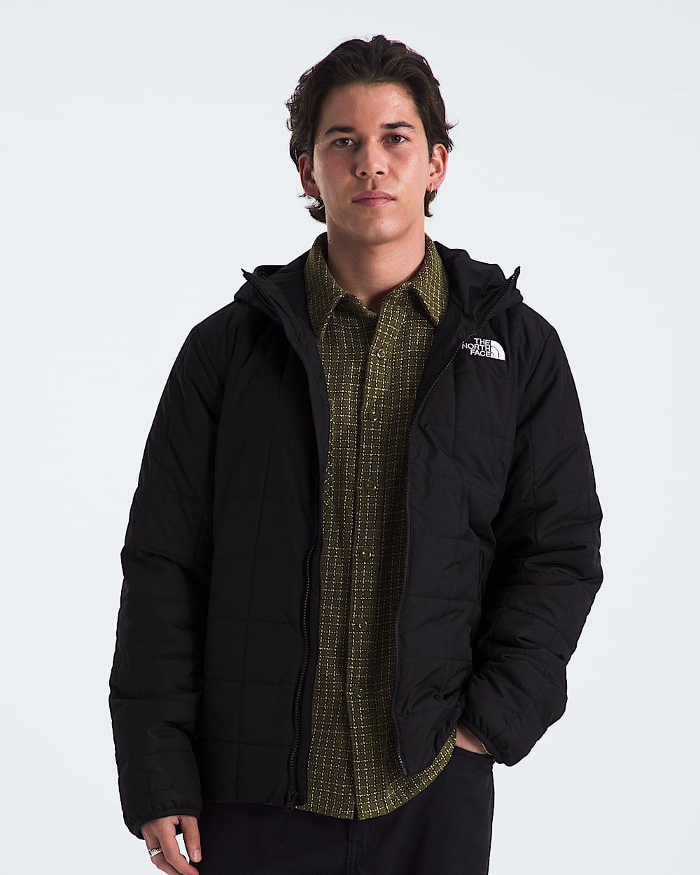 Mens Junction Insulated Hoodie TNF Main