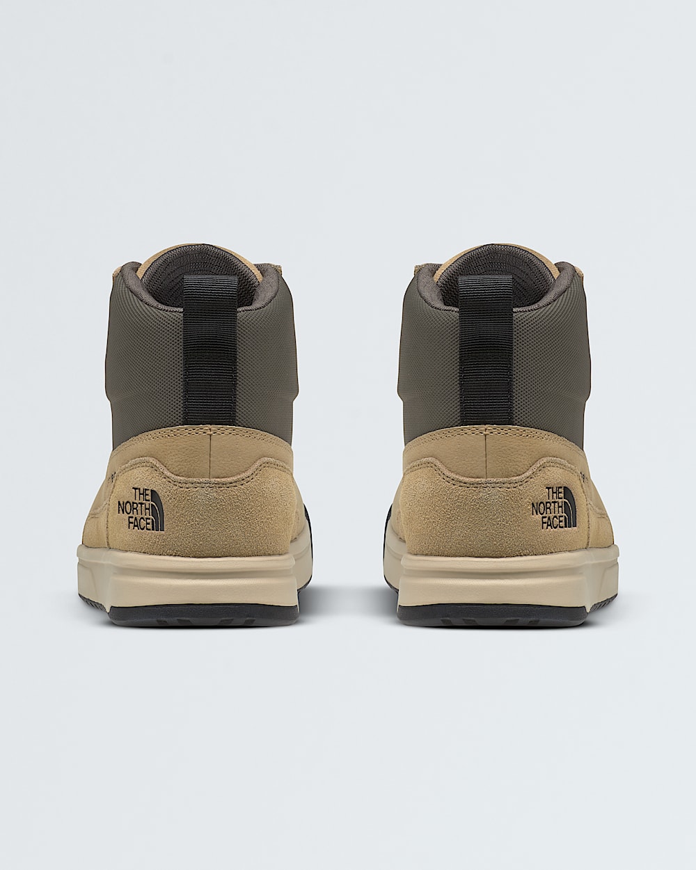 Mens Larimer Mid Waterproof Boots TNF BACK