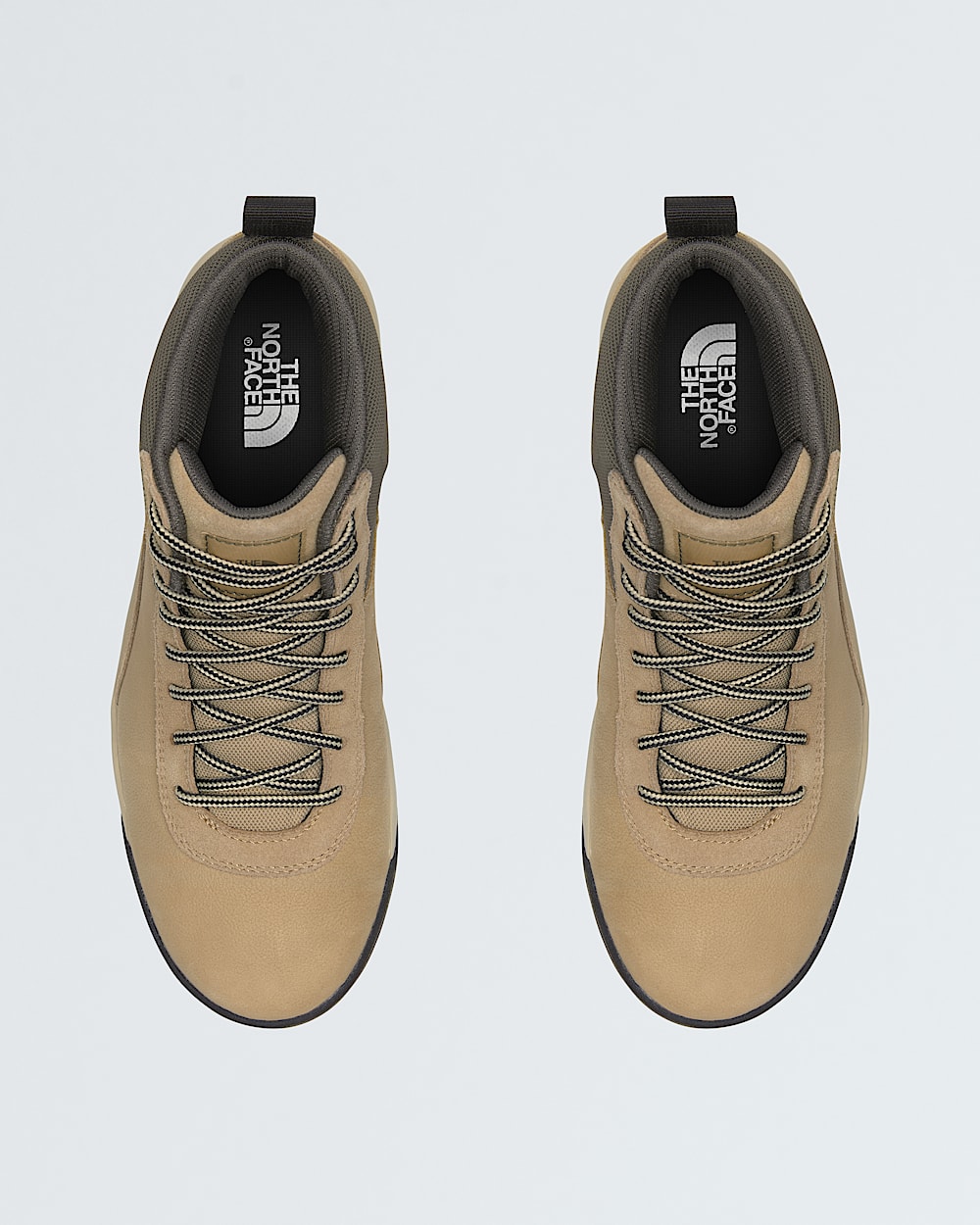 Mens Larimer Mid Waterproof Boots TNF DETAILINSTEP