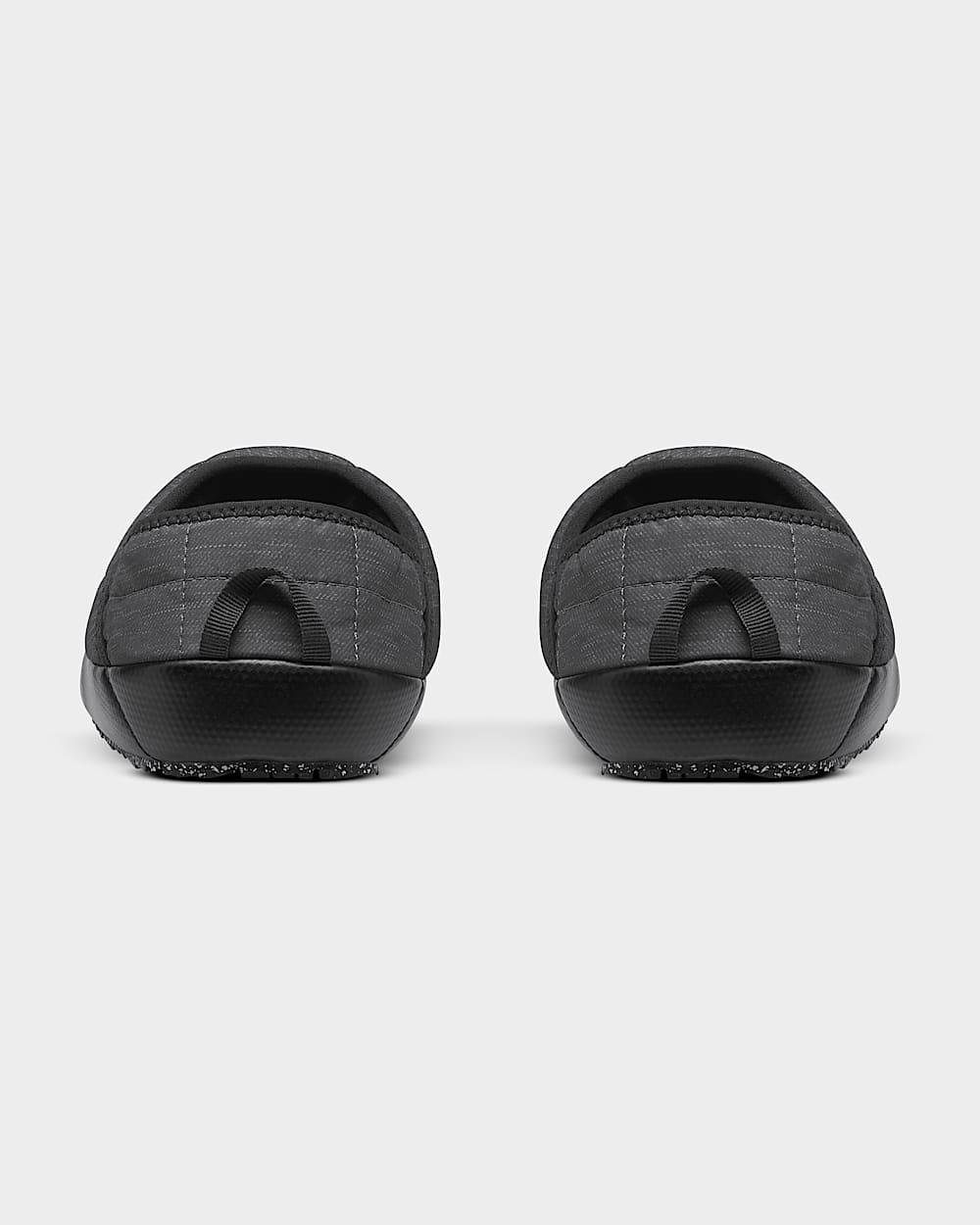Womens THERMOBALL Traction Mules V TNF Phantom Grey Heather PrintTNF Black BACK