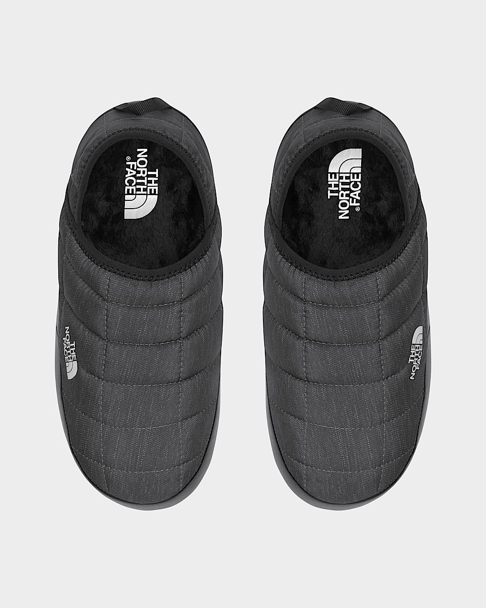 Womens THERMOBALL Traction Mules V TNF Phantom Grey Heather PrintTNF Black DETAILINSTEP