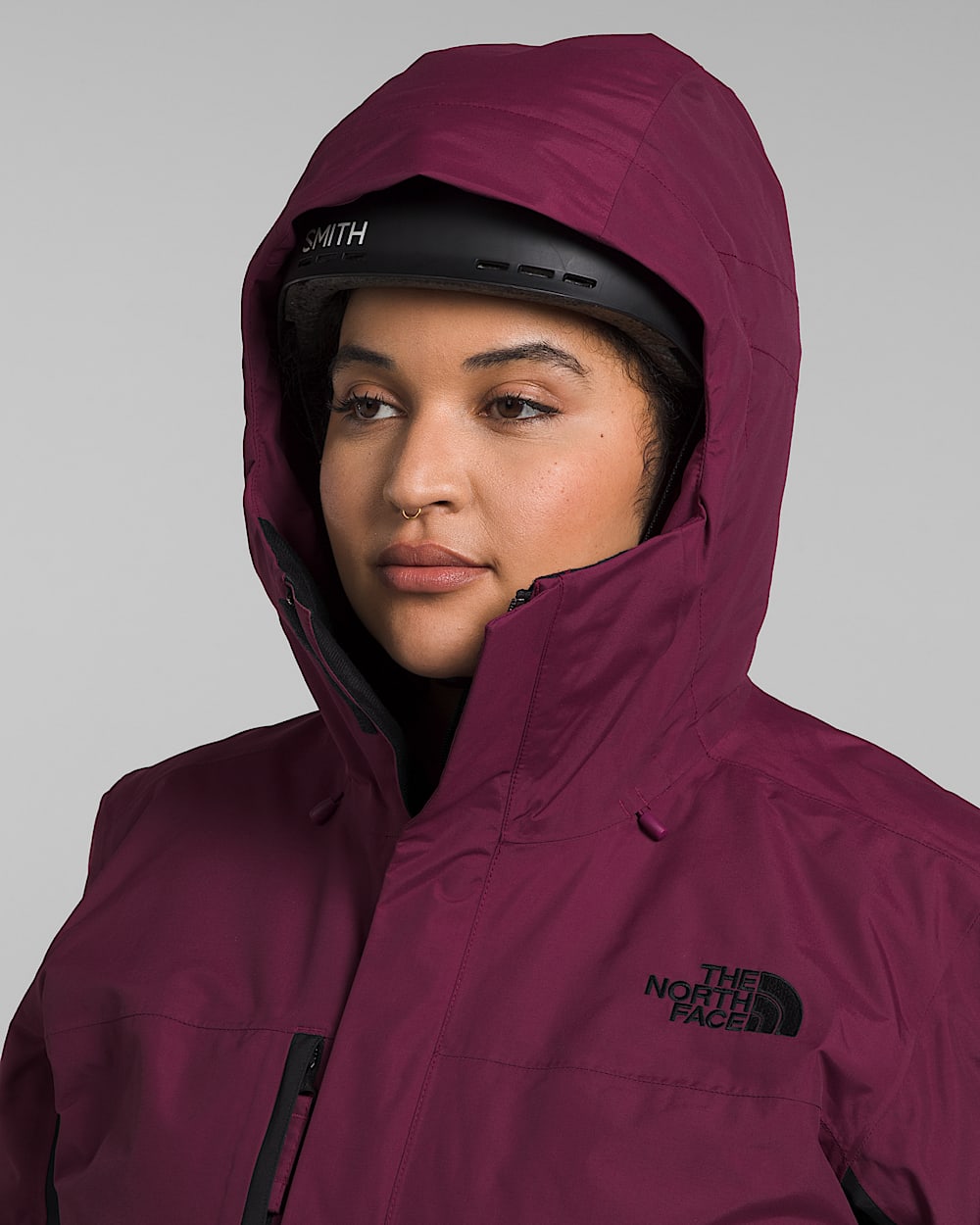 Womens Plus Freedom Insulated Jacket TNF MODELHOOD2