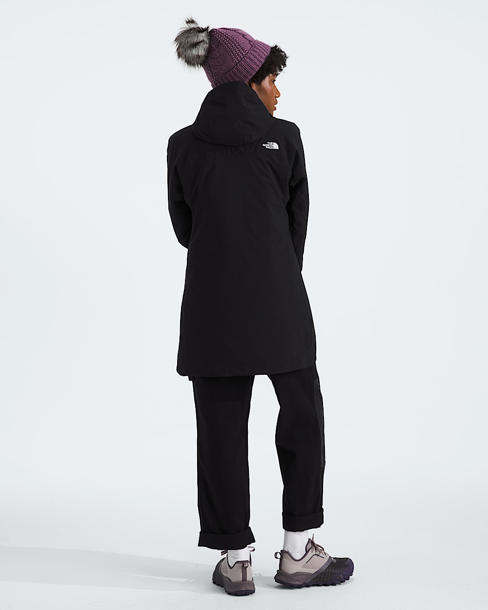 Womens DRYVENT Mono Triclimate Parka TNF BACK