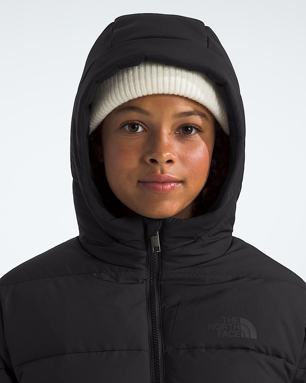 Boys  Girls Frost Fall Hooded Jacket TNF MODELHOOD2