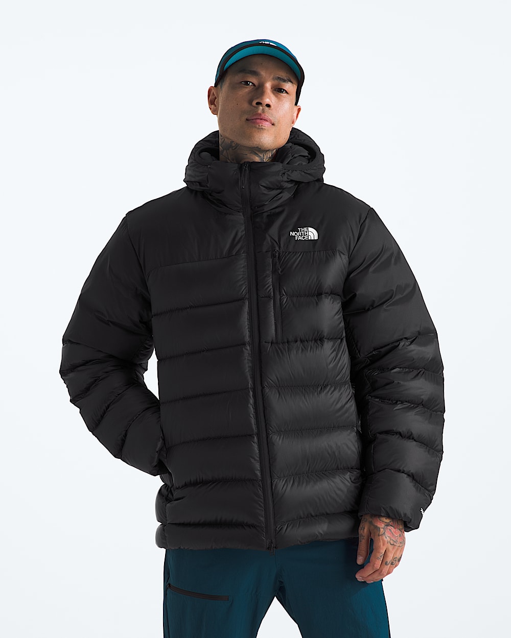 Mens Kalix Down Hoodie TNF Main