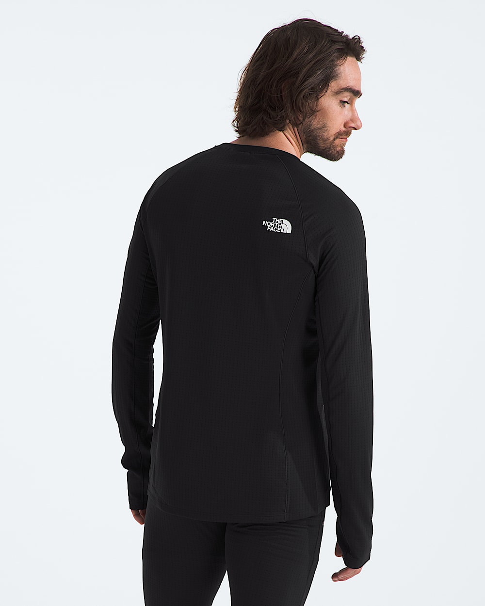 Mens Summit Series Pro 120 Crew TNF BACK