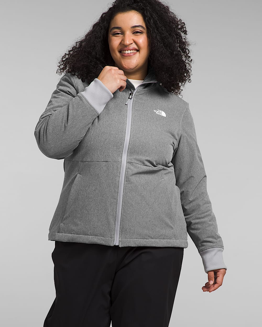 Womens Plus Shelbe Raschel Hoodie TNF HERO