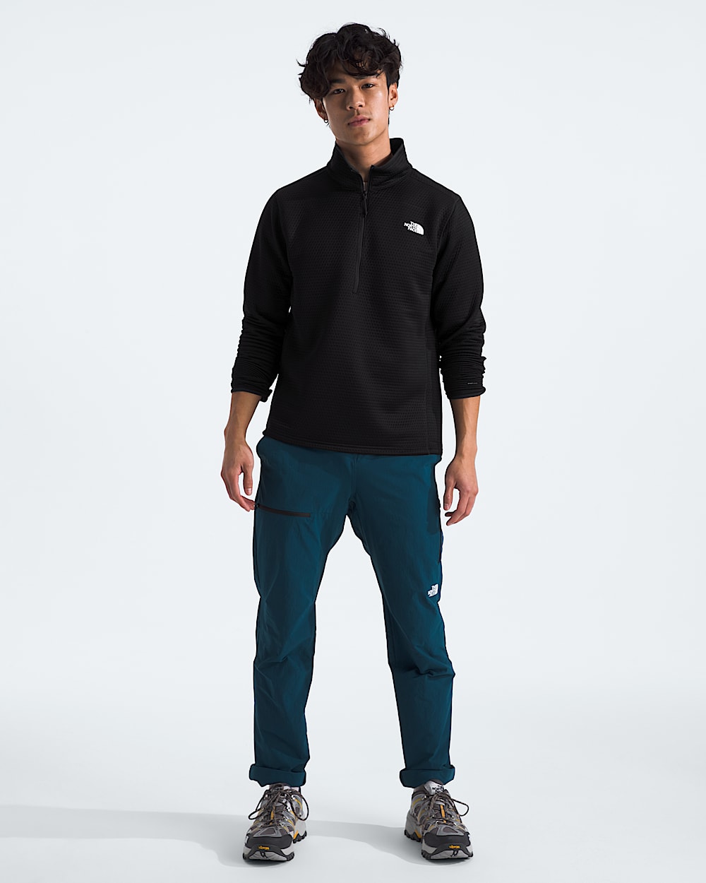 Mens DOTKNIT Thermal Zip TNF HERO2
