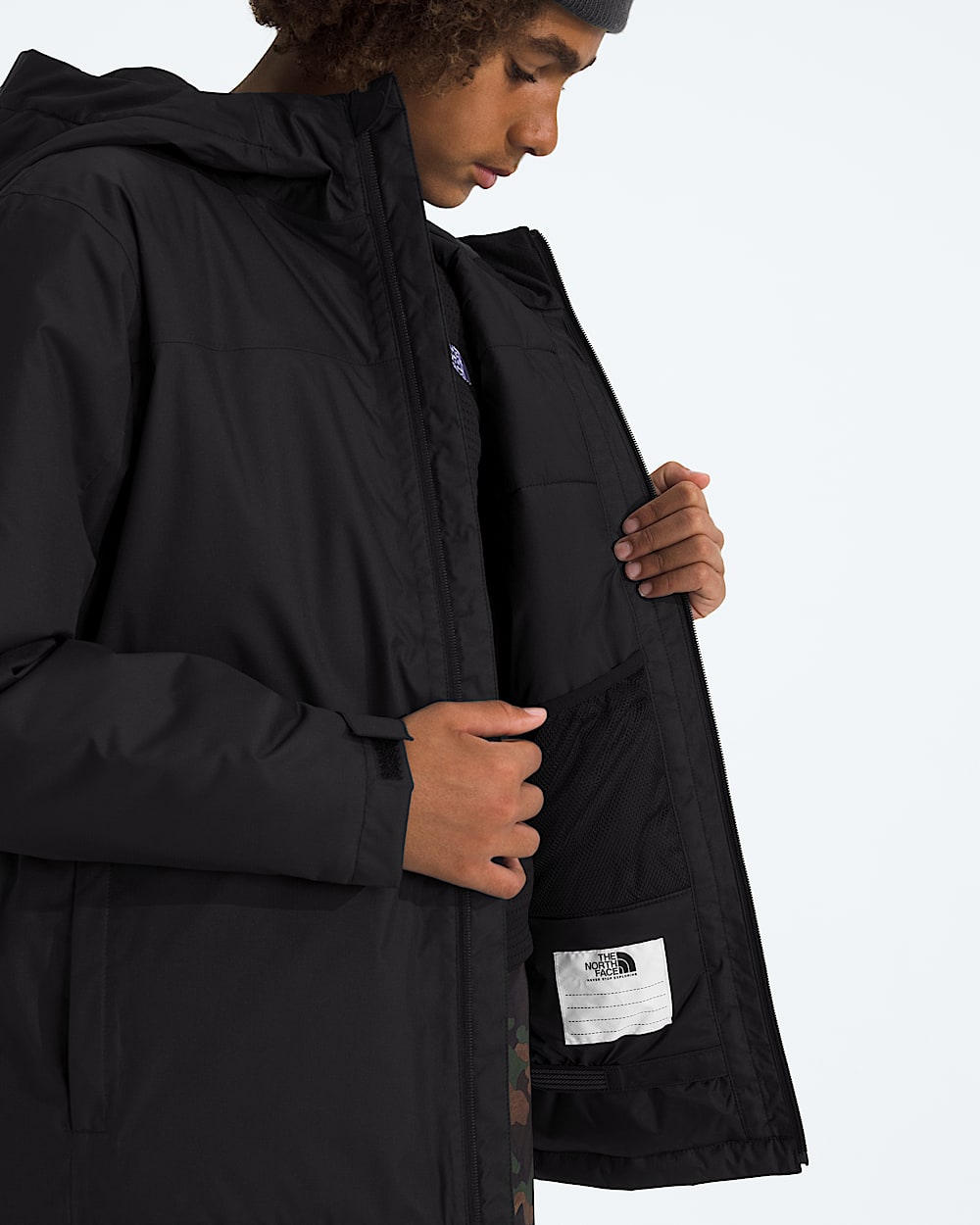 Boys Freedom Insulated Jacket TNF MODELINT