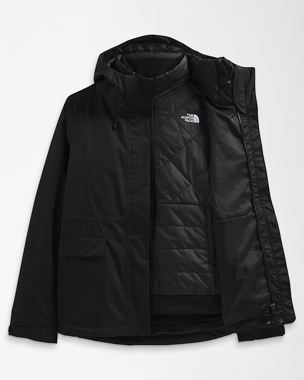 Womens Monarch Triclimate Jacket TNF INT