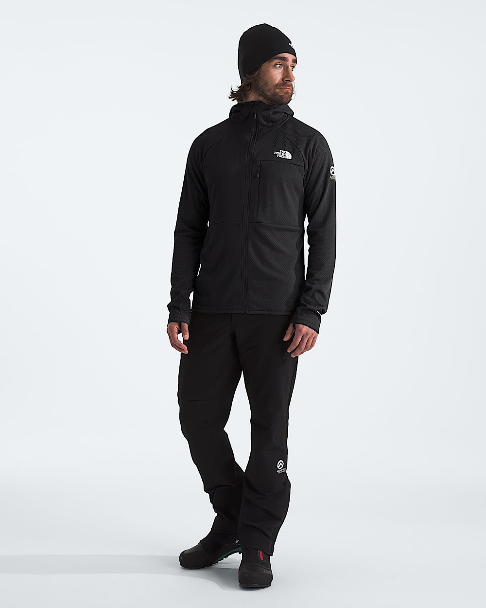 Mens Summit Series FUTUREFLEECE FullZip Hoodie TNF HERO2