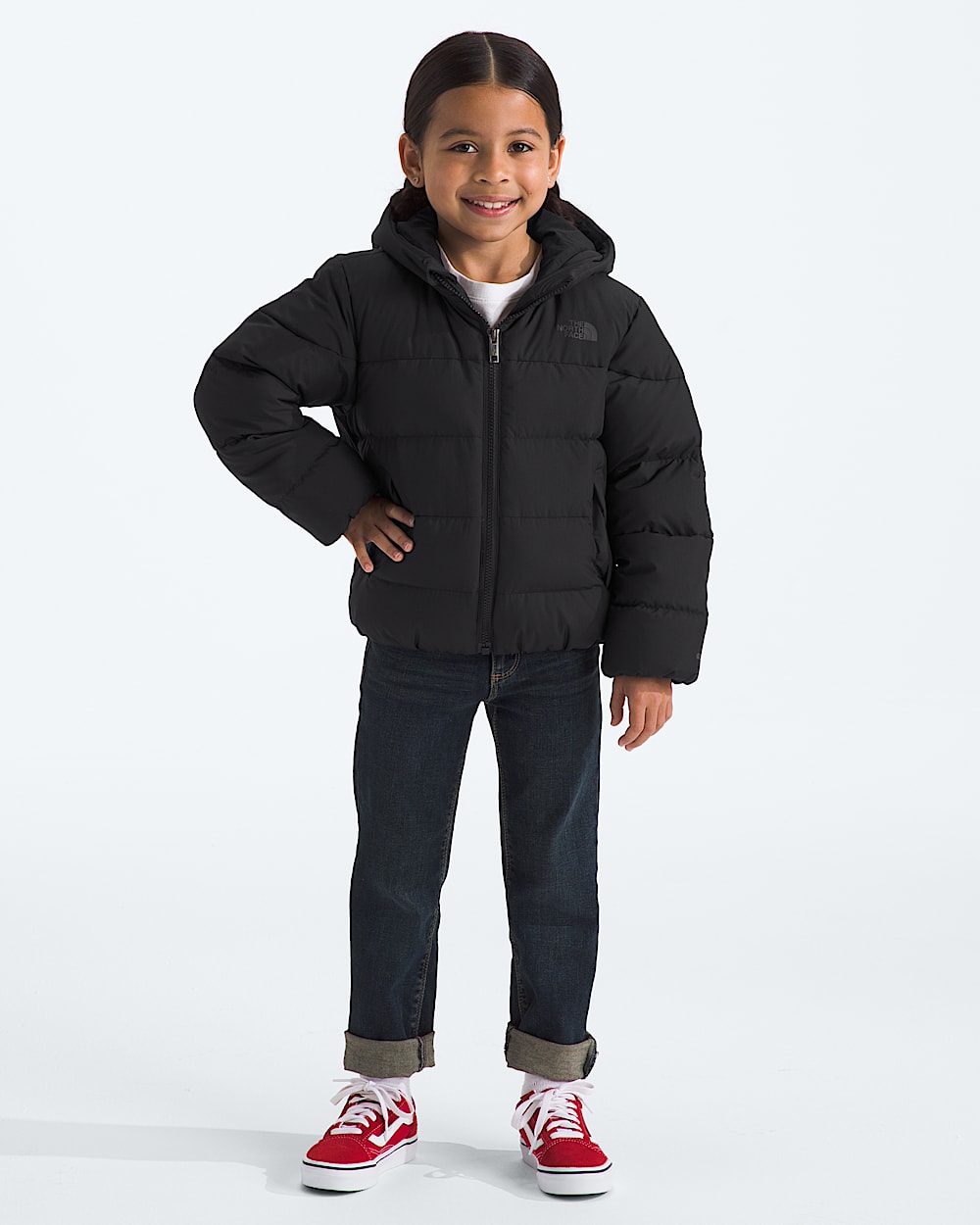 Kids Frost Fall Hooded Jacket TNF HERO3