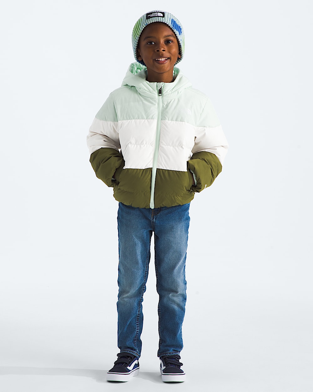 Kids Frost Fall Hooded Jacket TNF HERO3