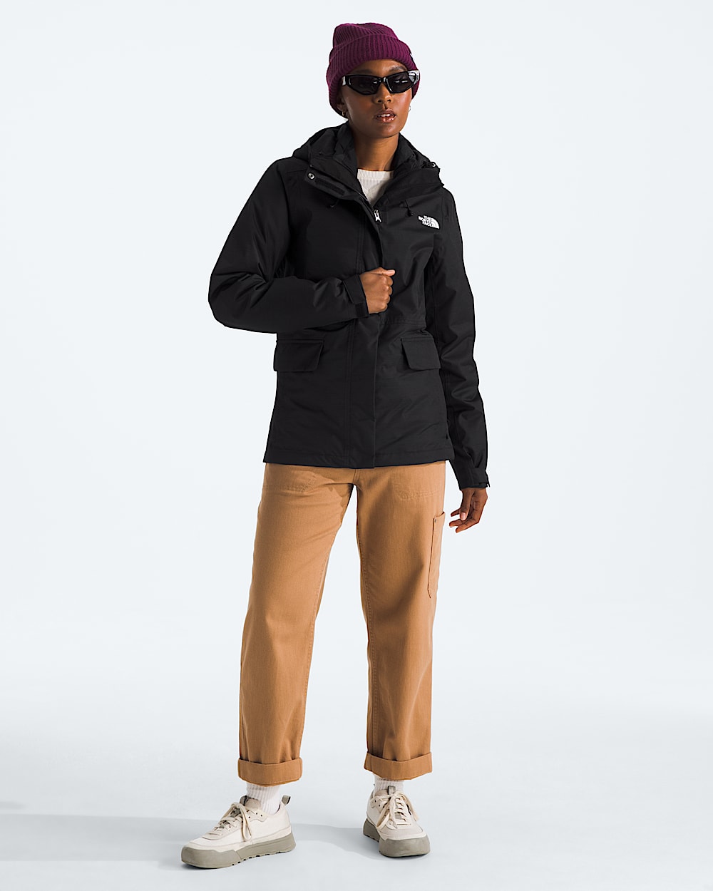 Womens Monarch Triclimate Jacket TNF HERO2