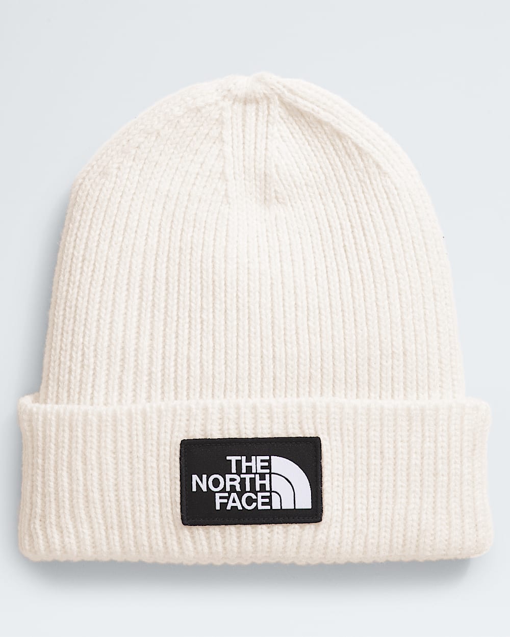 TNF Logo Box Cuffed Beanie TNF HERO