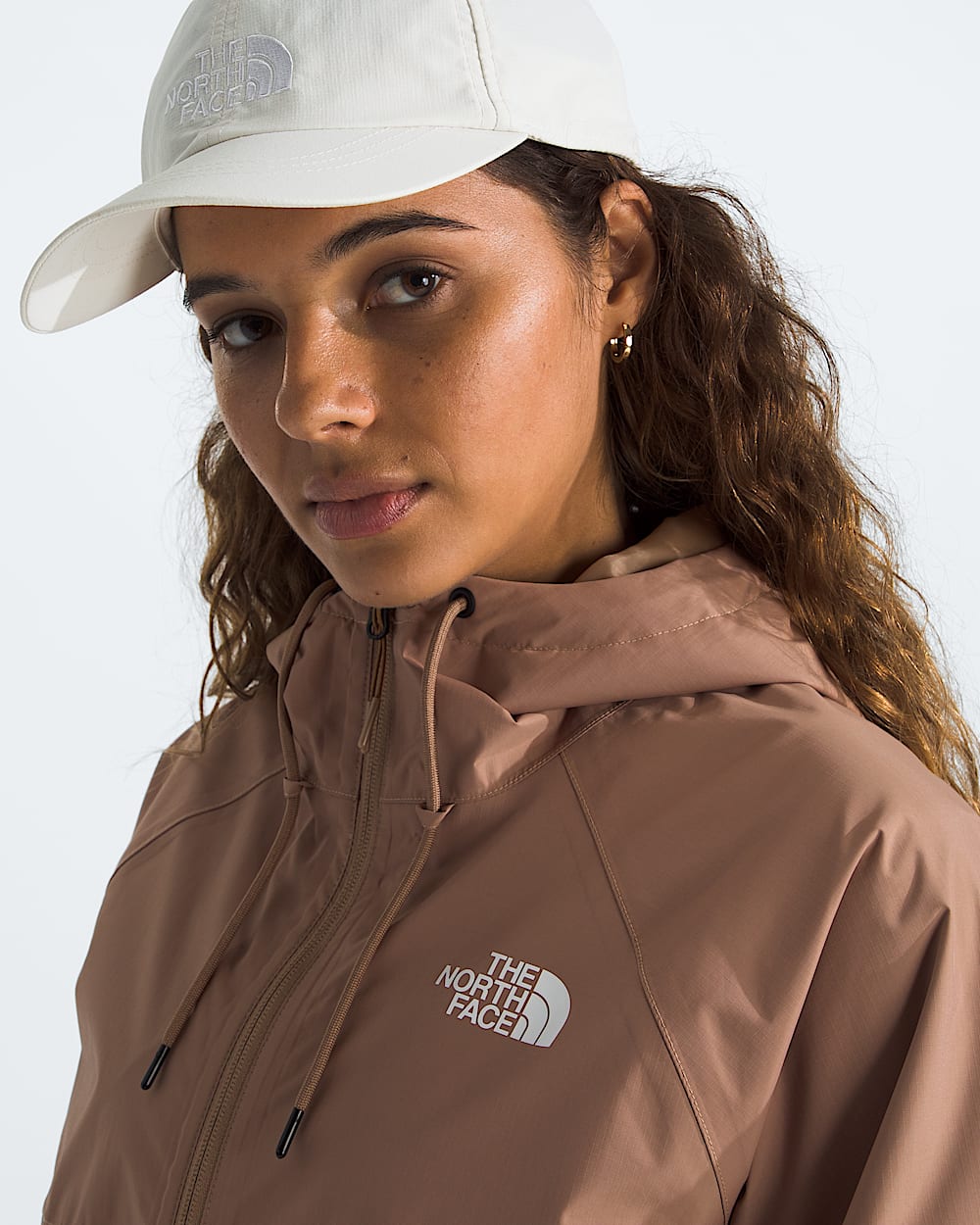 Womens Antora Rain Hoodie TNF HERO3