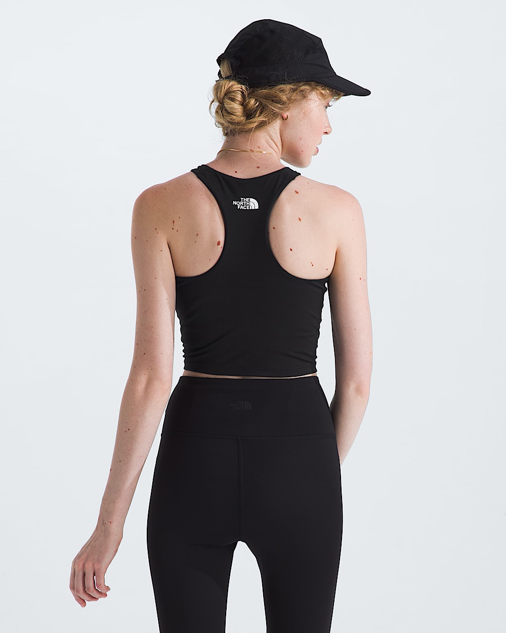 Womens Refina Longline Bra TNF BACK