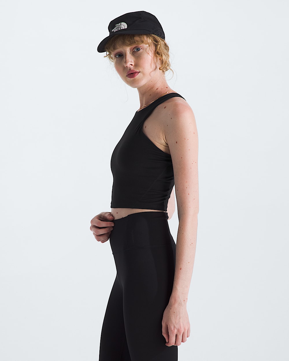Womens Refina Longline Bra TNF MODEL34