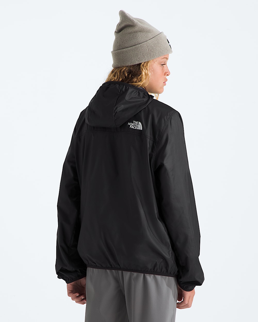 Boys TNF Cyclone Wind Jacket TNF BACK