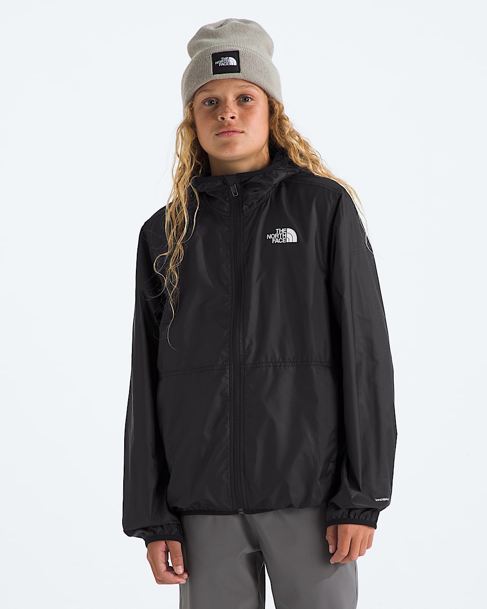 Boys TNF Cyclone Wind Jacket TNF Main
