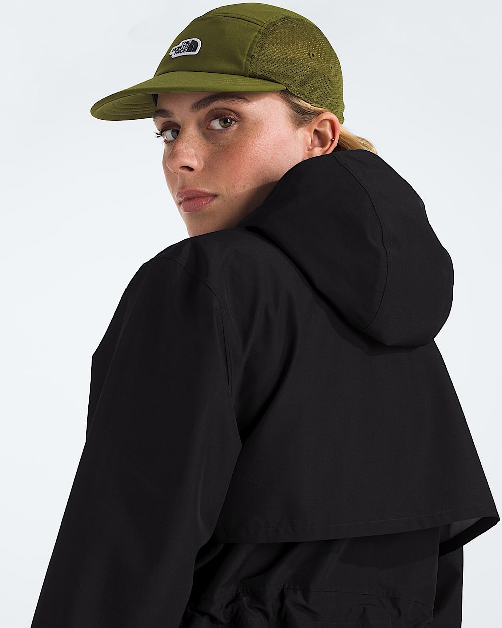 Womens Daybreak Mid Rain Parka TNF ALT1