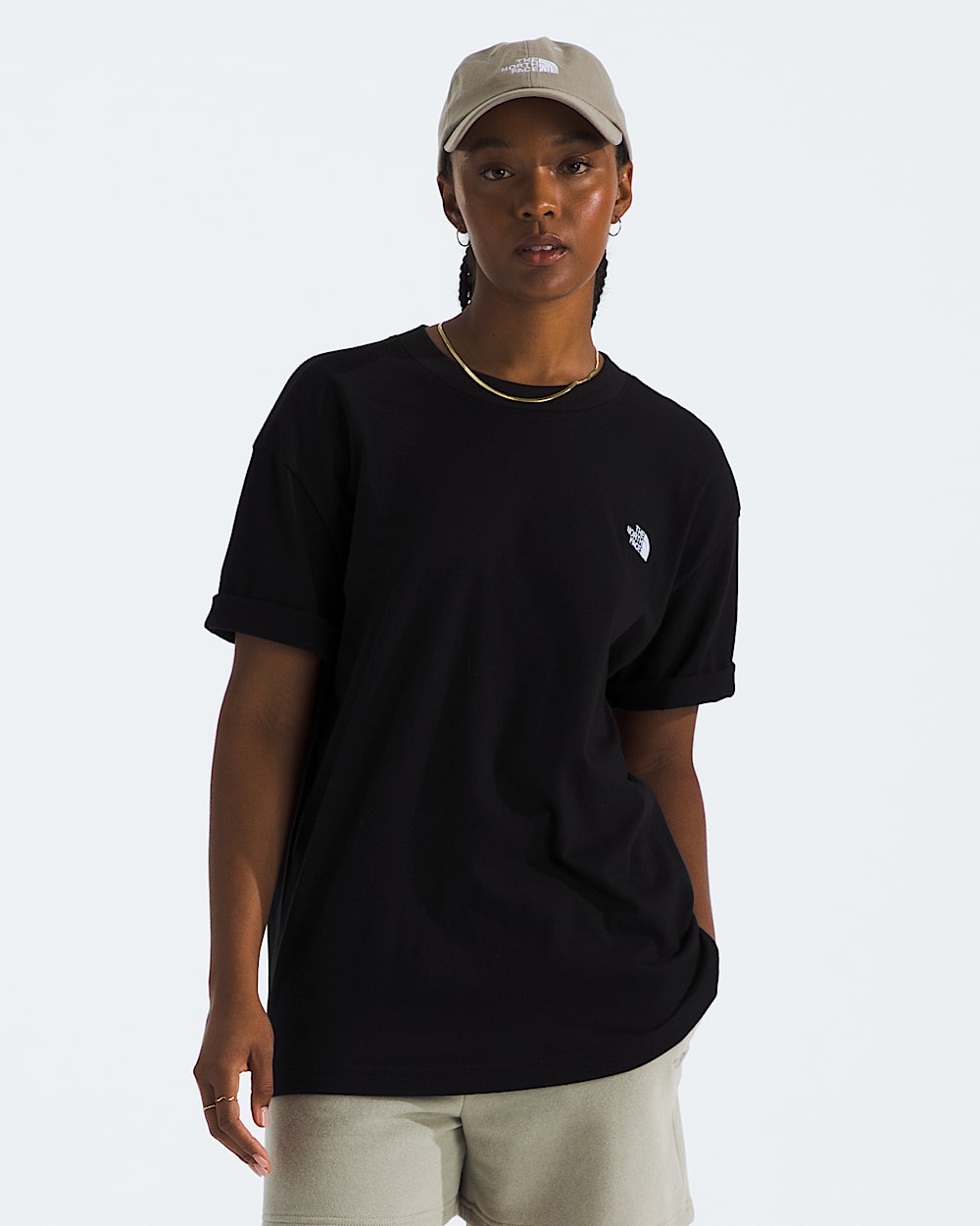 Womens ShortSleeve Evolution Oversized Tee TNF HERO