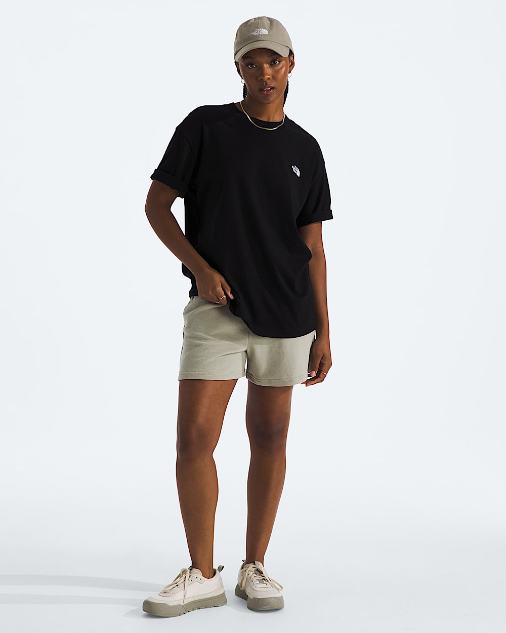 Womens ShortSleeve Evolution Oversized Tee TNF HERO2