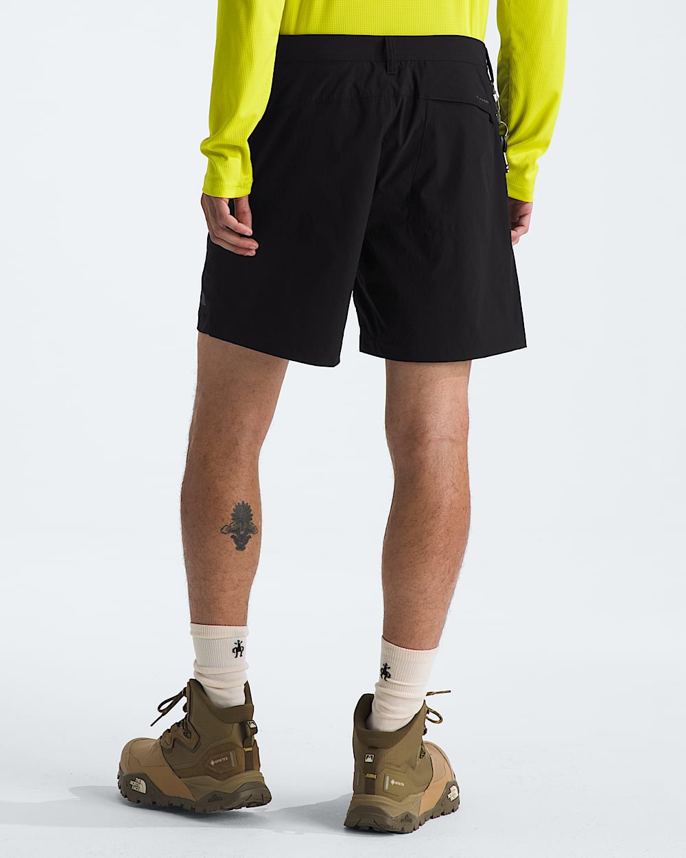 Mens Basin 7 Shorts TNF BACK