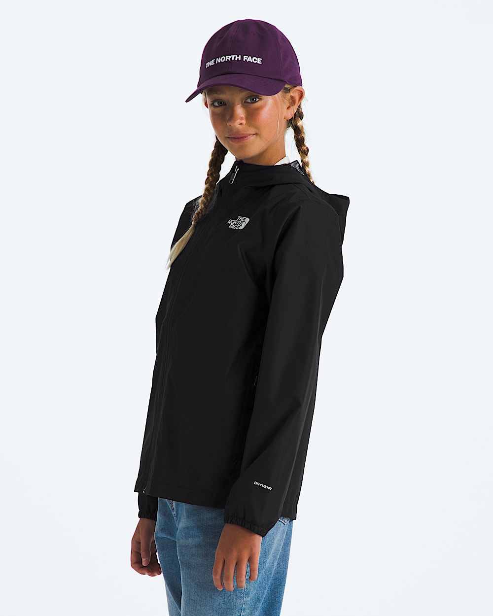Teen Zipline Rain Jacket TNF MODEL34