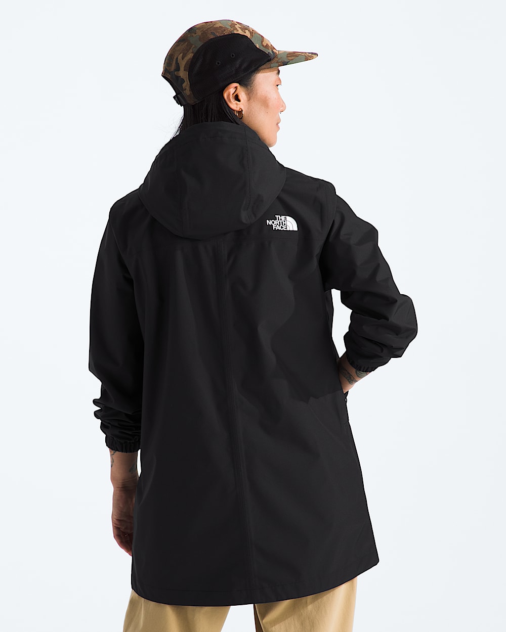 Anorak impermable Antora pour femmes TNF BACK