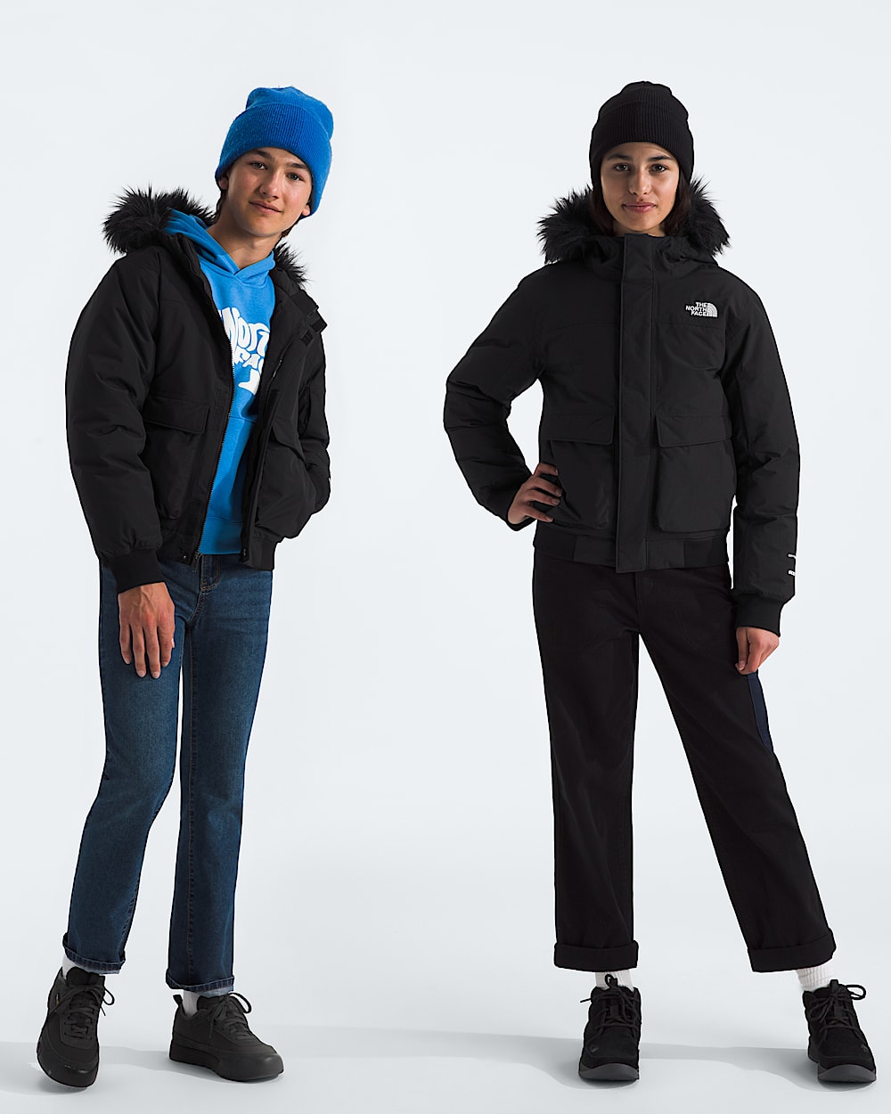 良品 THE NORTH FACE 130 マクマード ダウンジャケット キッズ Boys' & Girls' McMurdo Hooded Jacket | The North Face