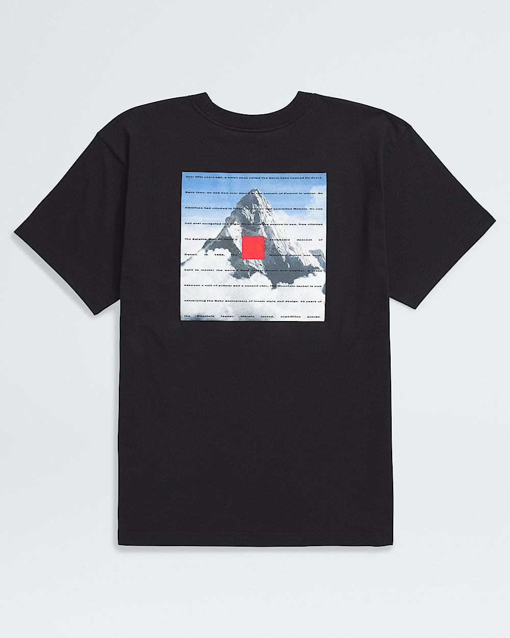 Mens ShortSleeve 40th Anniversary Mountain Jacket Heavyweight Tee TNF ALTFRONT