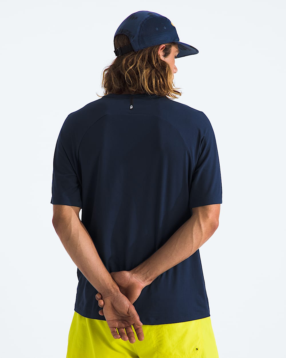 Mens Dune Sky ShortSleeve Crew TNF BACK