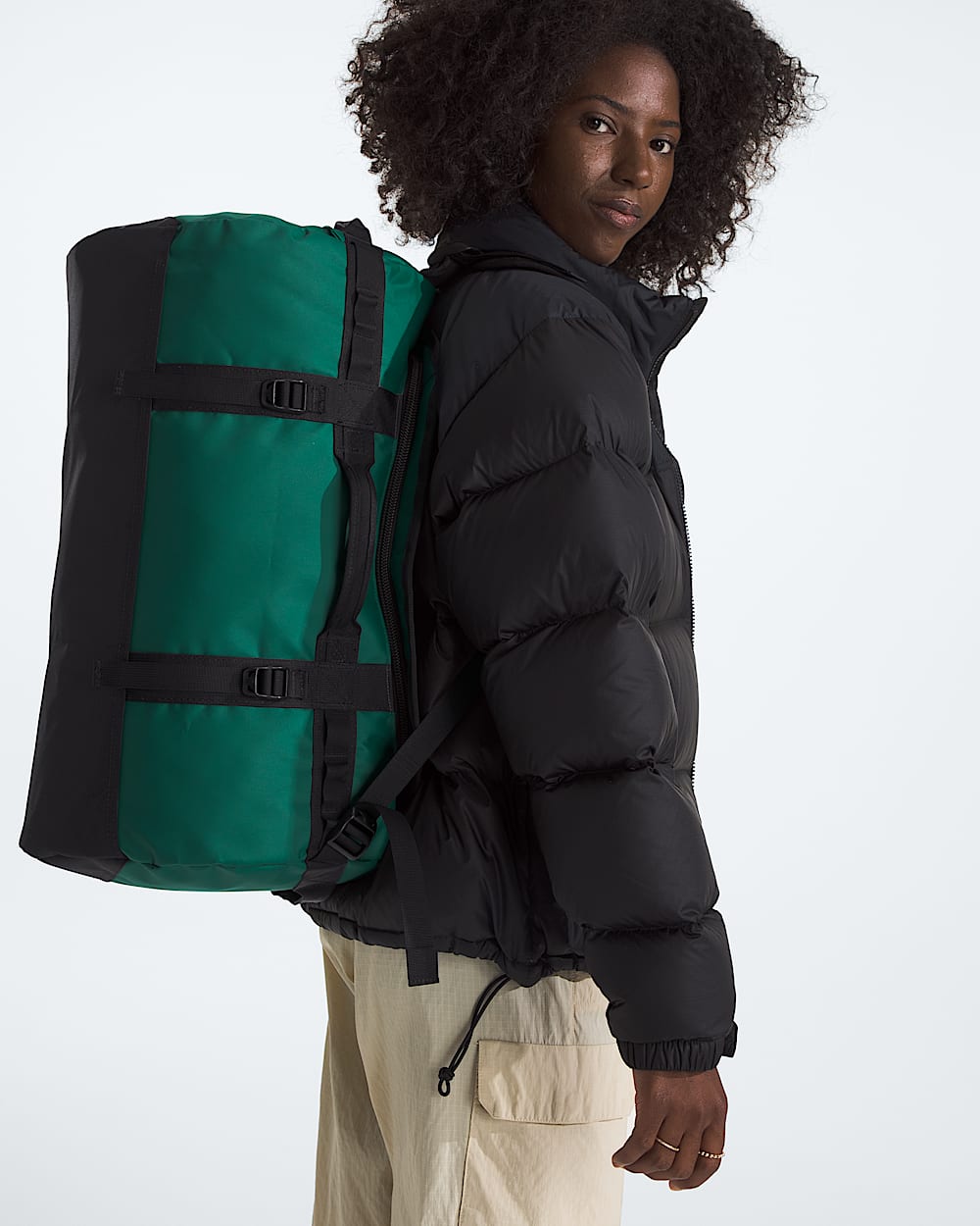 Base Camp DuffelS TNF MODELBACK