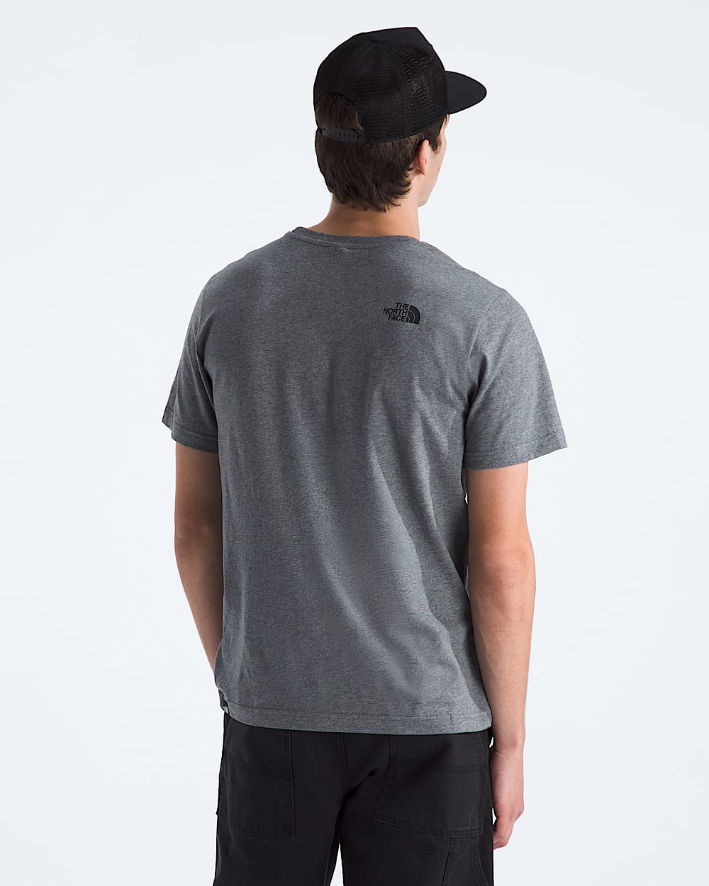 Mens ShortSleeve Simple Dome Tee TNF BACK