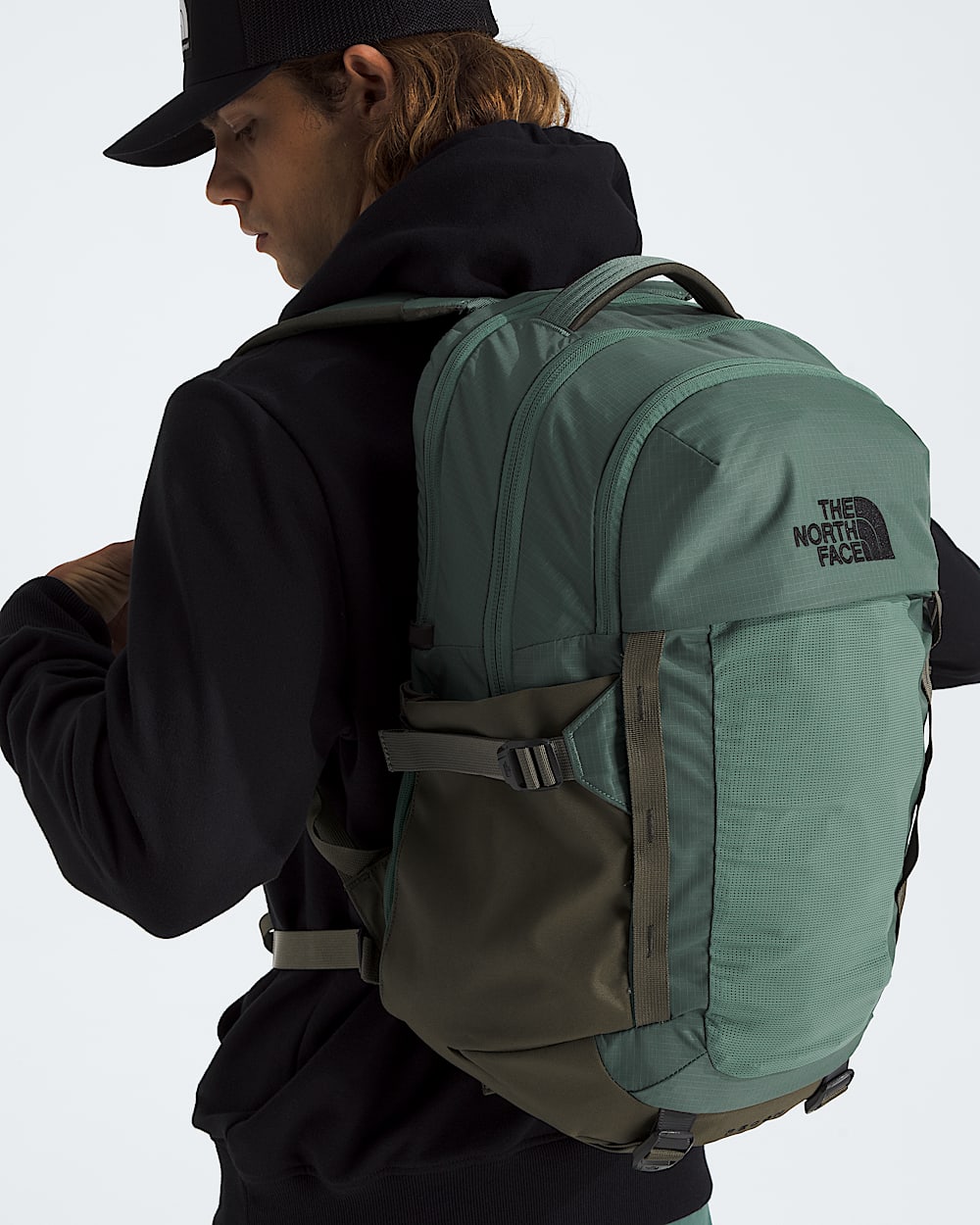 north face backpack mens The Shady Blue 35L Travel liter capacity The North Face Men's Jester