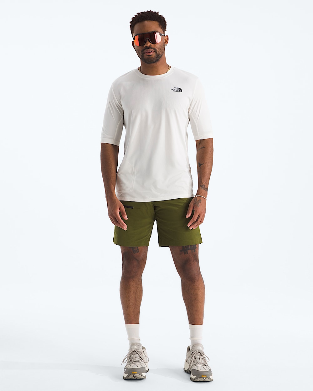 Mens LIGHTRANGE Packable ShortSleeve Tee TNF HERO2