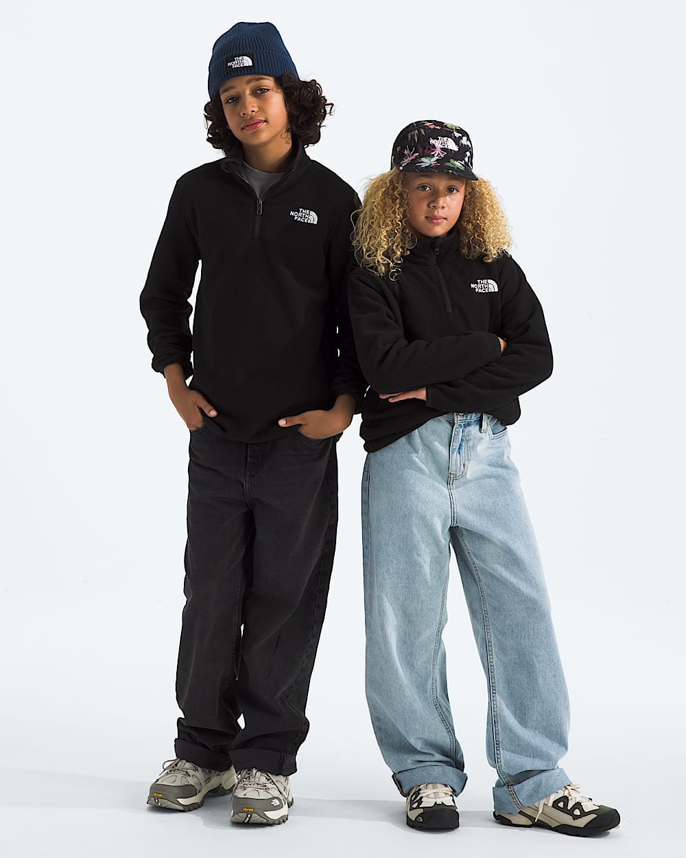 Chandail  demiglissire Glacier pour garons et filles TNF HERO