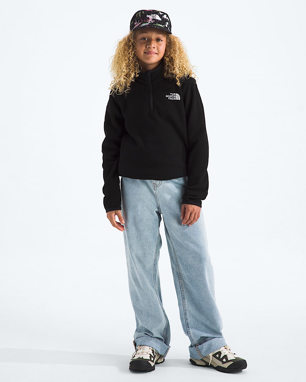Chandail  demiglissire Glacier pour garons et filles TNF HERO3