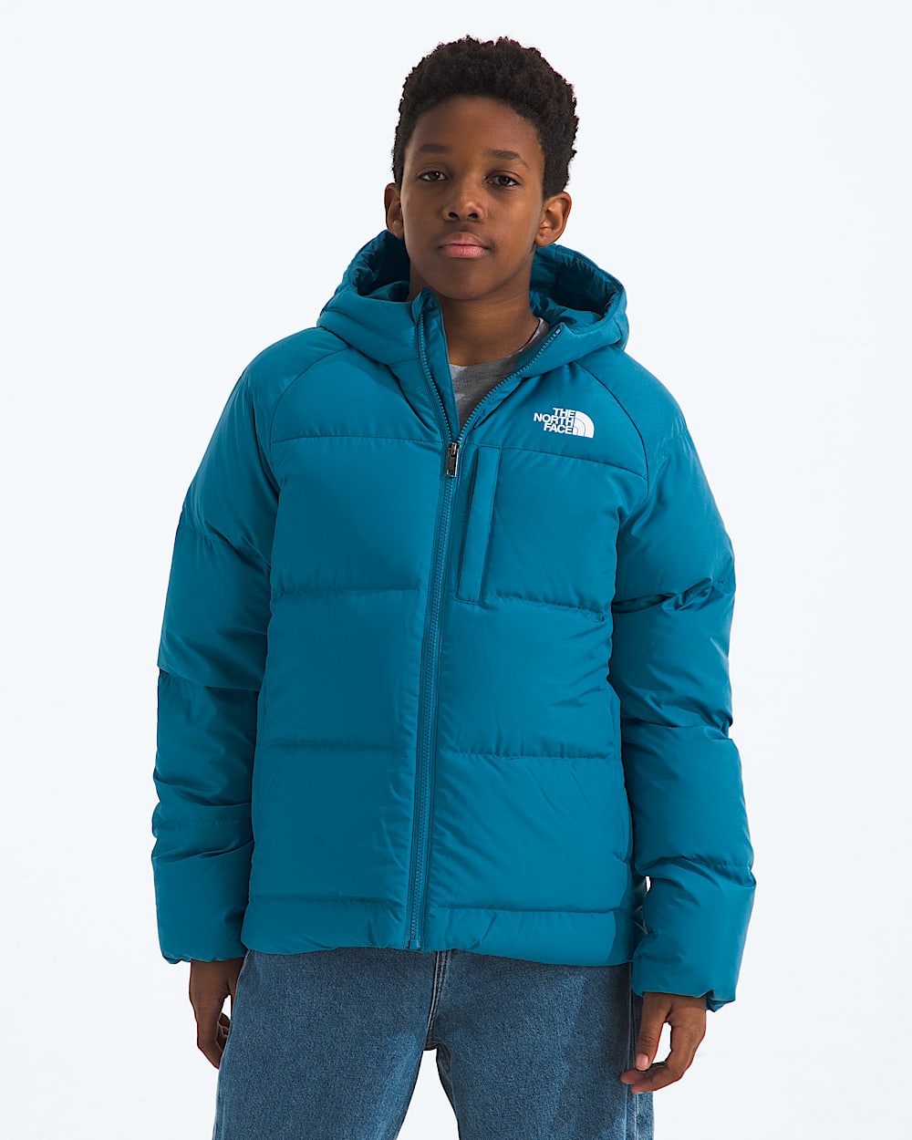 Boys North Down Hooded Jacket TNF Main