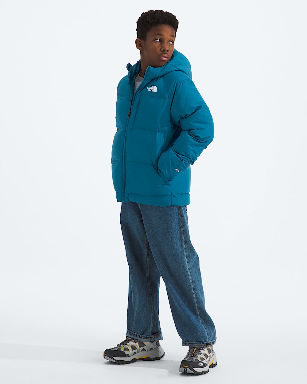 Boys North Down Hooded Jacket TNF HERO2