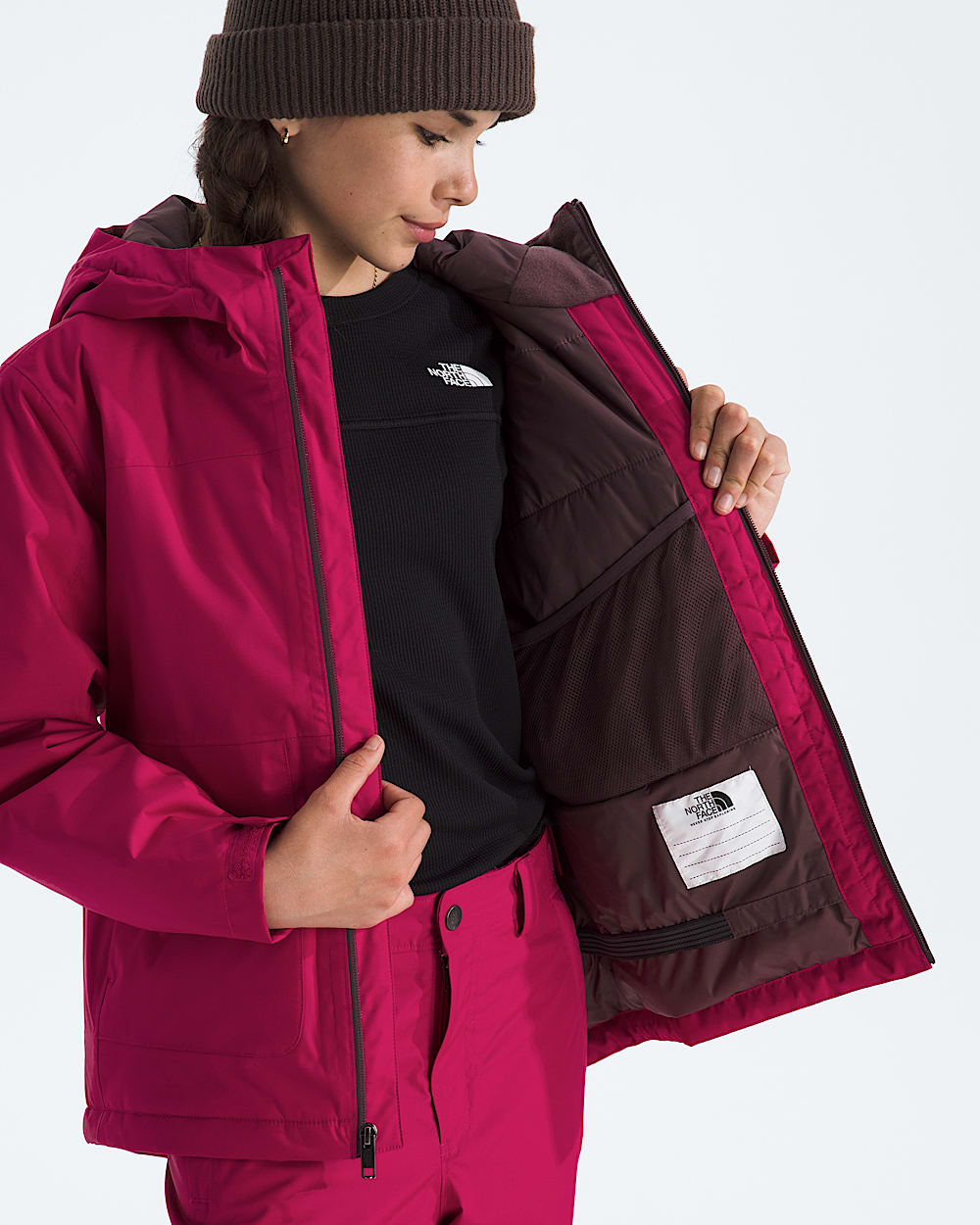 Girls Freedom Insulated Jacket TNF MODELINT