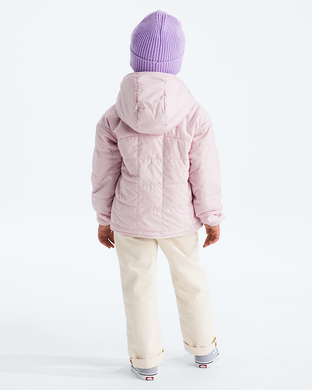 Veste rversible Shasta  fermeture clair pour petites filles TNF BACK