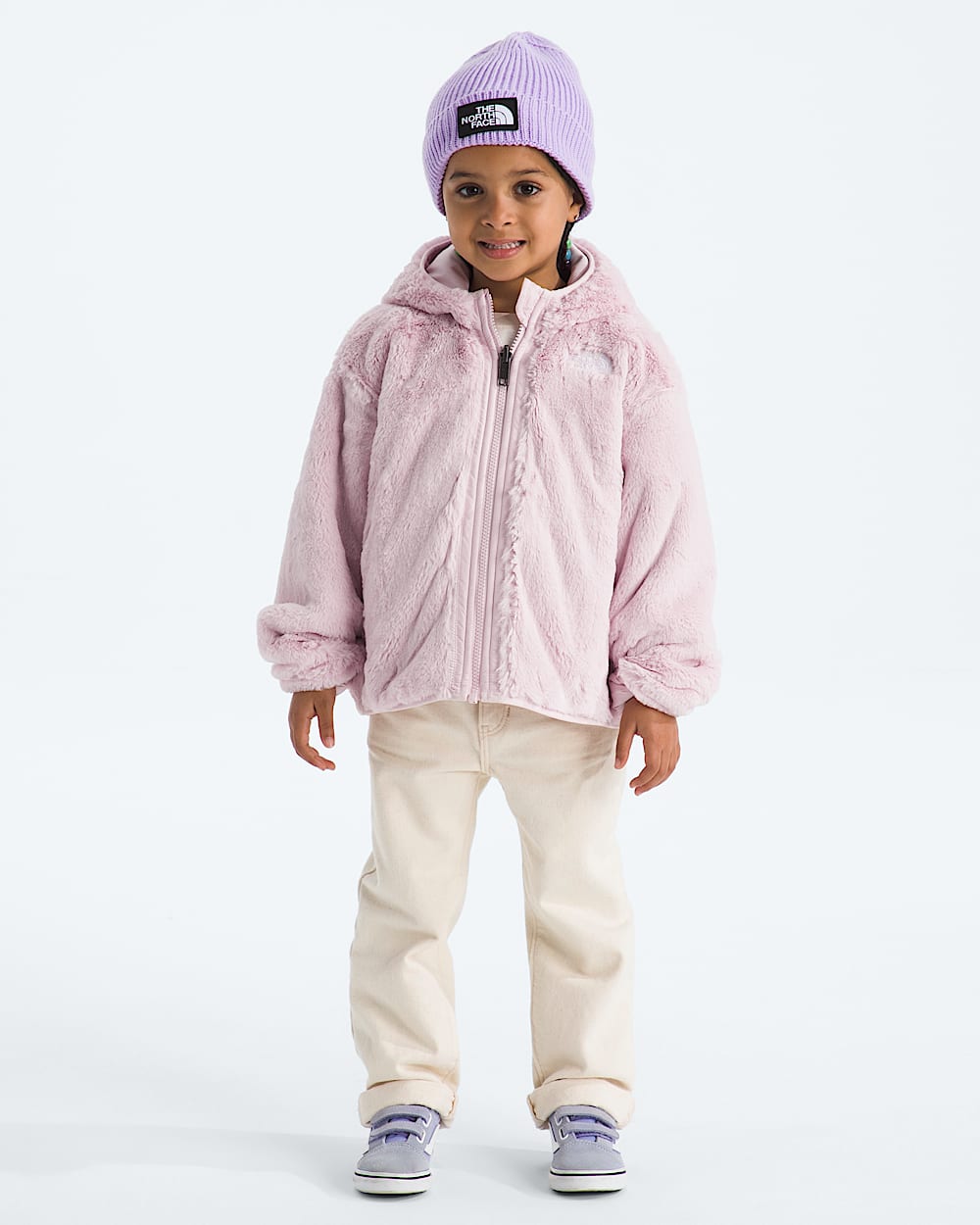 Veste rversible Shasta  fermeture clair pour petites filles TNF HEROREV
