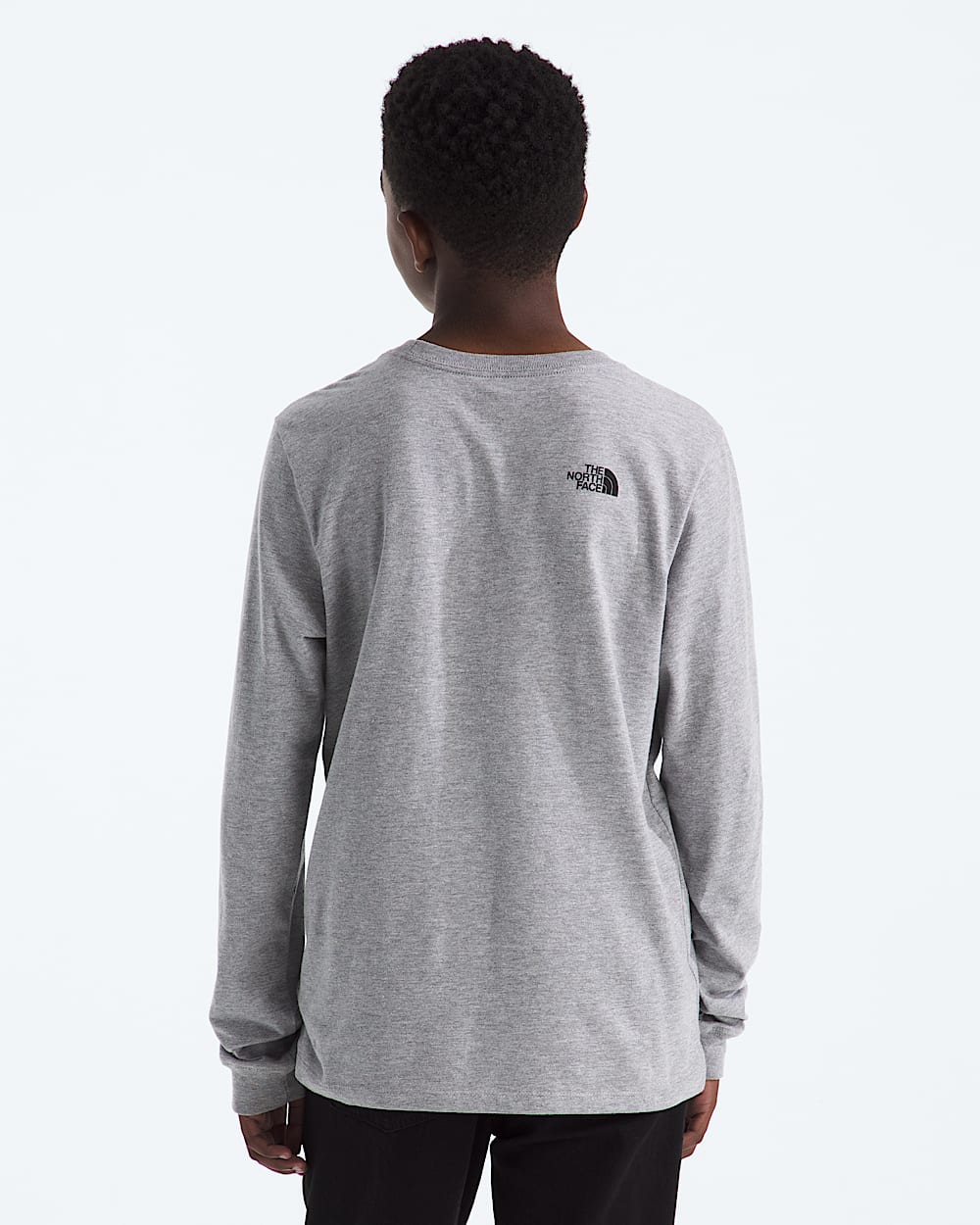 Boys  Girls Evolution Half Dome LongSleeve Tee TNF BACK