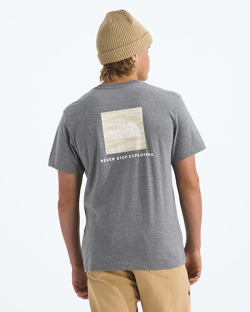 Mens Evolution Edge Of Light Box NSE ShortSleeve TeeGraphic TNF Main