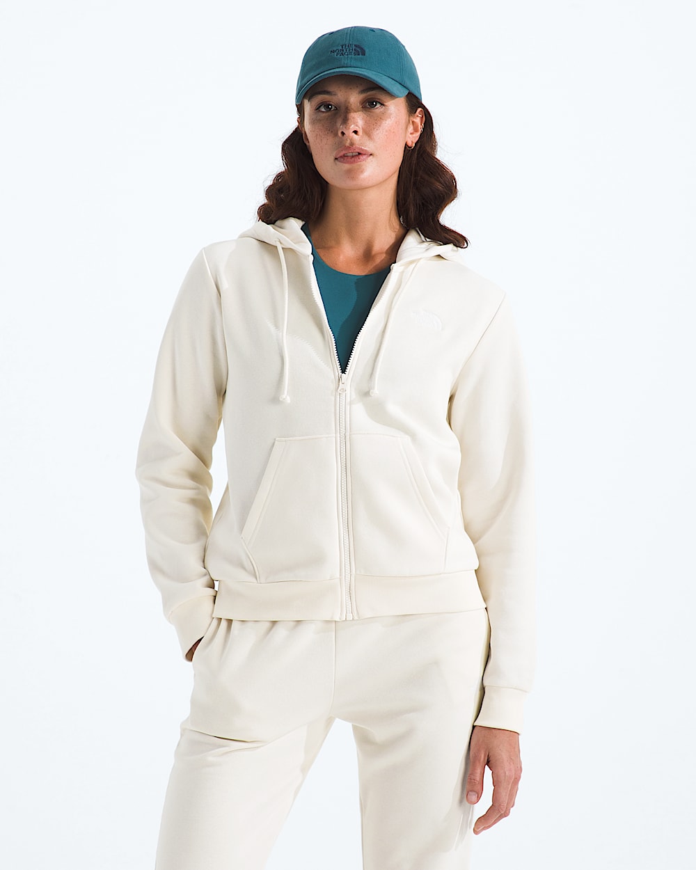 Womens Evolution Simple Dome Regular FullZip Hoodie TNF Main